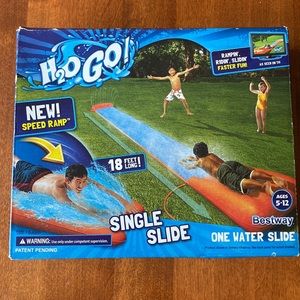 Brand new unopened H2O single lane water slide